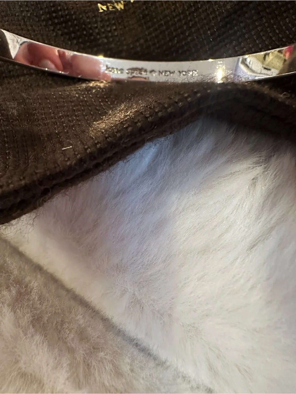 kate spade silver bow bangle bracelet - Picture 2 of 2